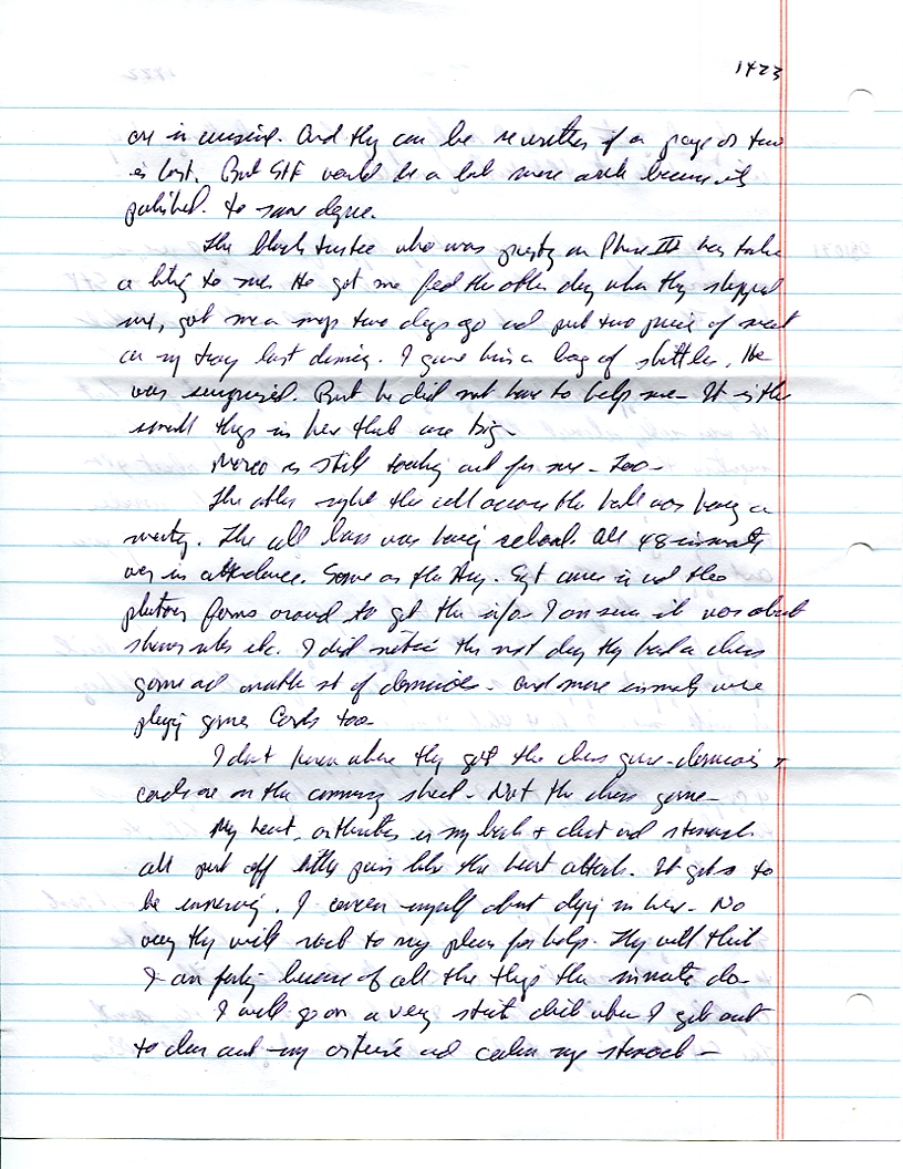 Dr John WorldPeace 2008 Prison Journal